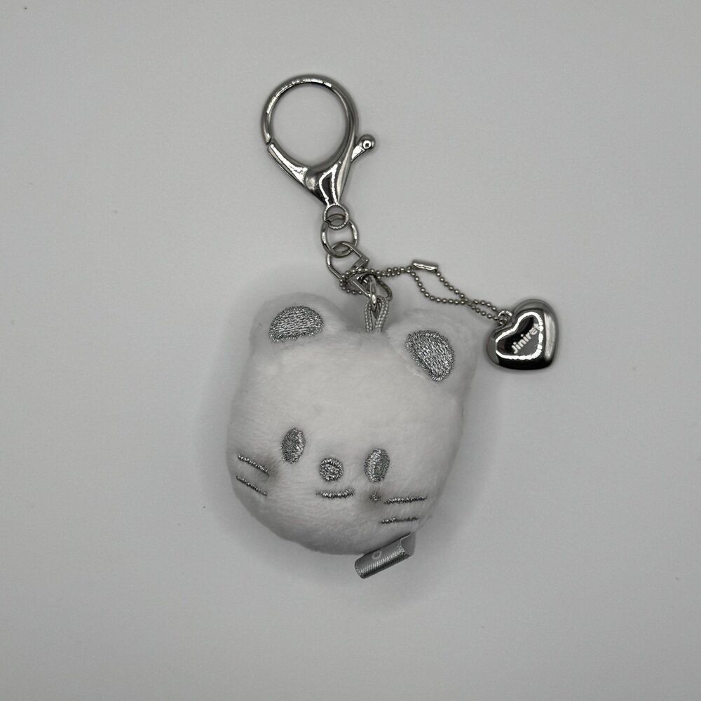 Jiniret skzoo face keyring silver version keychain